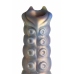 XR Brands Deep Invader Silicone Tentacle with Removable Eggs, Multicolor