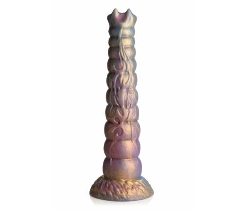 XR Brands Deep Invader Silicone Tentacle with Removable Eggs, Multicolor