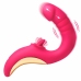 XR Brands Tease & Please Dual-Motion Pink Intimate Device, USB, Silicone