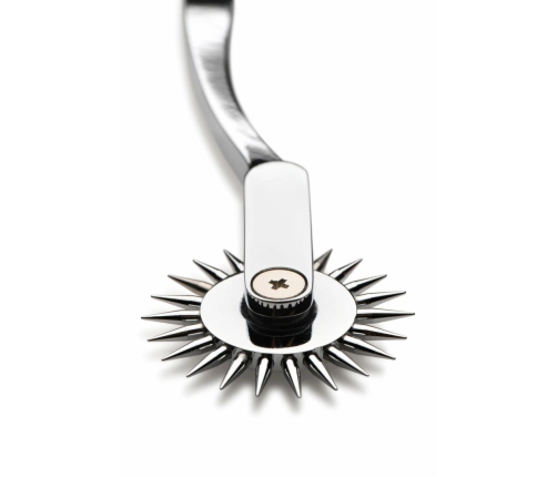 XR Brands Wartenberg Wheel Silver - Precision Sensory Tool, Stainless Steel