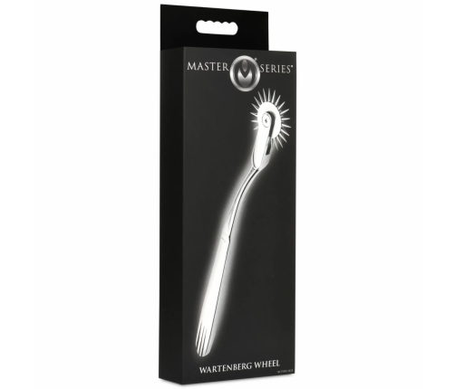 XR Brands Wartenberg Wheel Silver - Precision Sensory Tool, Stainless Steel
