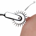 XR Brands Wartenberg Wheel Silver - Precision Sensory Tool, Stainless Steel