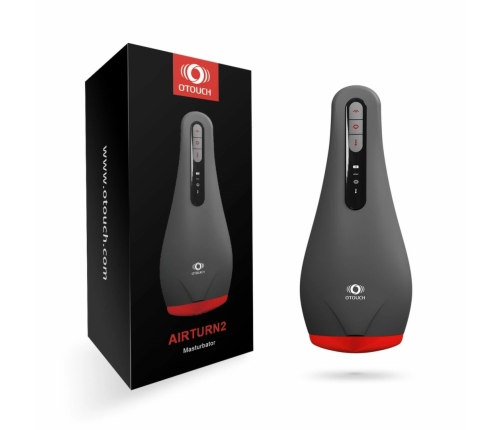 Leten Airturn2 Gentle Suction & Vibration Intimate Machine Black