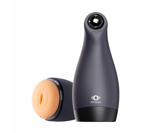 OTOUCH Airturn3 Premium Intimate Device with Vibration & Suction, Black
