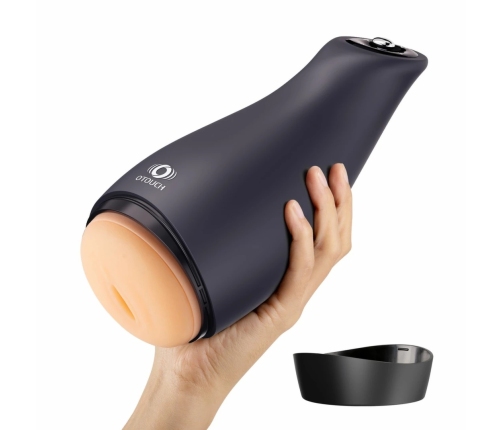 OTOUCH Airturn3 Premium Intimate Device with Vibration & Suction, Black