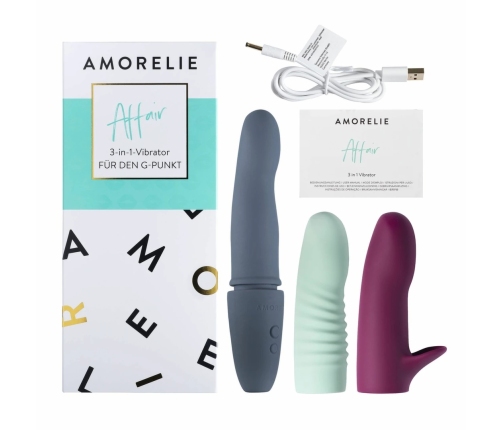 Affair G-Spot Intimate Stimulation Device Grey Ergonomic Design