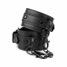 SINNER GEAR Faux Leather Adjustable Handcuffs Black 18-28cm