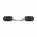 SINNER GEAR Faux Leather Adjustable Handcuffs Black 18-28cm