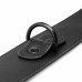 EasyToys Adjustable Faux Leather Collar & Wrist Restraints Set Black
