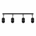 Ouch! Adjustable Spreader Bar Black - Anodized Aluminum, 41-62 cm