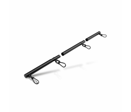 Ouch! Adjustable Spreader Bar Black - Anodized Aluminum, 41-62 cm