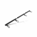 Ouch! Adjustable Spreader Bar Black - Anodized Aluminum, 41-62 cm