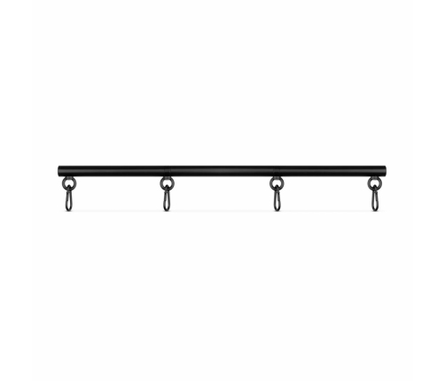 Ouch! Adjustable Spreader Bar Black - Anodized Aluminum, 41-62 cm