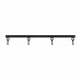 Ouch! Adjustable Spreader Bar Black - Anodized Aluminum, 41-62 cm