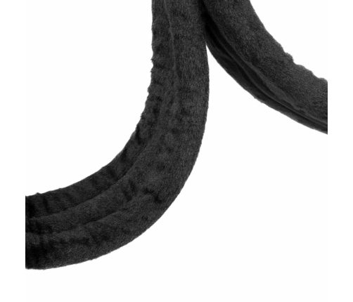 Loving Joy Adjustable Intimate Swing with Soft Fleece Support, Black