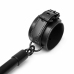 EasyToys Adjustable Restraint Cross Bar with Synthetic Leather Cuffs Black