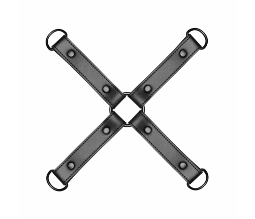 EasyToys Hog Tie Restraint System Faux Leather Black Universal Fit