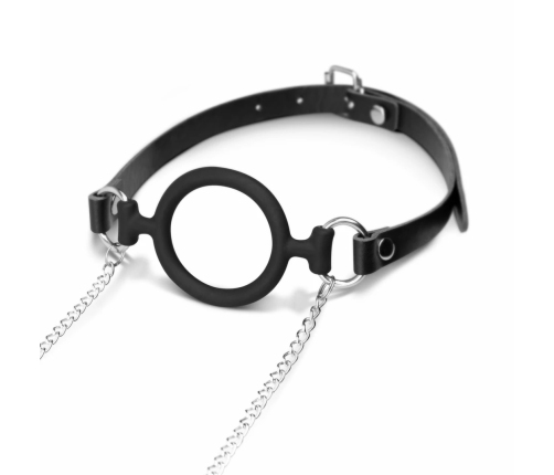 EasyToys Adjustable Silicone Gag Ring & Pressure-Control Clamp Set 5cm