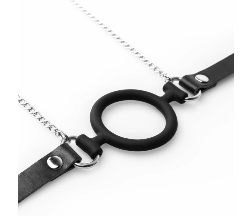 EasyToys Adjustable Silicone Gag Ring & Pressure-Control Clamp Set 5cm
