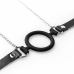 EasyToys Adjustable Silicone Gag Ring & Pressure-Control Clamp Set 5cm