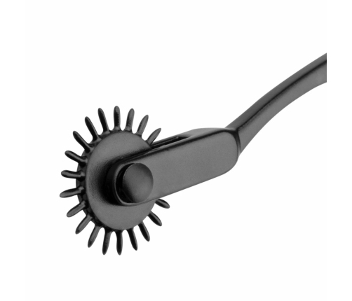 Kiotos Aluminium Sensory Pinwheel Black - Precision Stimulation Tool