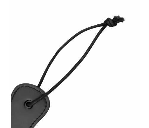 Ouch! Faux Leather Paddle Black - Ergonomic Durable Design 32 cm