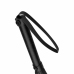 Ouch! Faux Leather Impact Tool Black - Ergonomic Grip, Wrist Loop