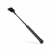 Rimba Faux Leather Crop Whip Black - Durable Handle, Compact Design