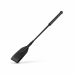 Rimba Faux Leather Crop Whip Black - Durable Handle, Compact Design