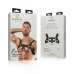 Bruno Adjustable Faux Leather Harness Black 24-32 cm