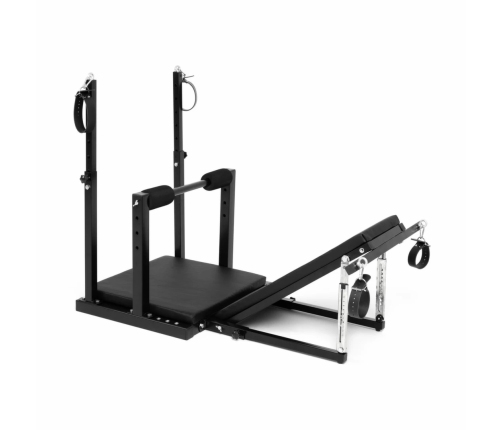 Bedroom Fantasies Kiotos Restraint Chair Adjustable Carbon Steel and Leather 97x58x87cm