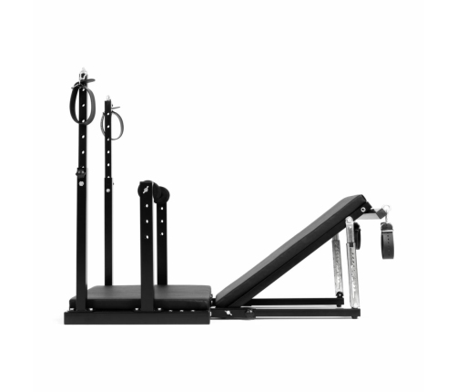 Bedroom Fantasies Kiotos Restraint Chair Adjustable Carbon Steel and Leather 97x58x87cm