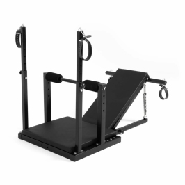 Bedroom Fantasies Kiotos Restraint Chair Adjustable Carbon Steel and Leather 97x58x87cm