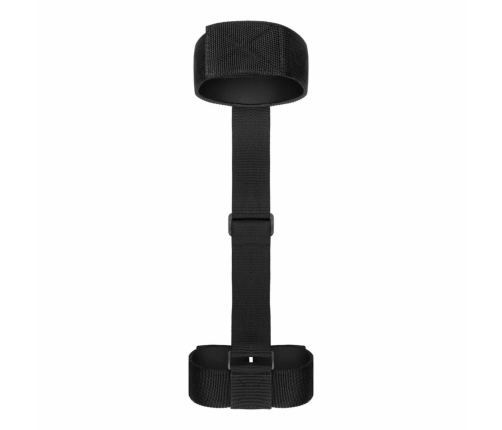 Bedroom Fantasies Soft Straps Adjustable Arm & Neck Restraint Black