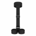 Bedroom Fantasies Soft Straps Adjustable Arm & Neck Restraint Black