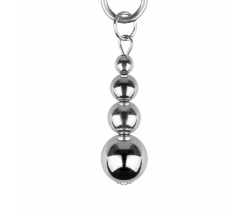 Bedroom Fantasies Silver Adjustable Pressure Nipple Clamp Set