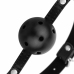 Bedroom Fantasies Adjustable Ball Gag & Silicone Nipple Clamp Set Black