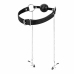 Bedroom Fantasies Adjustable Ball Gag & Silicone Nipple Clamp Set Black