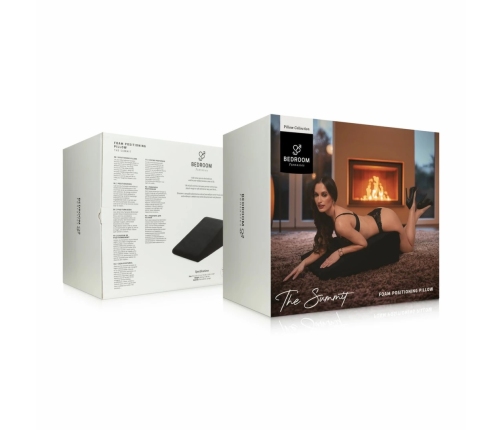 Bedroom Fantasies The Summit Positioning Pillow Black Triangle Support