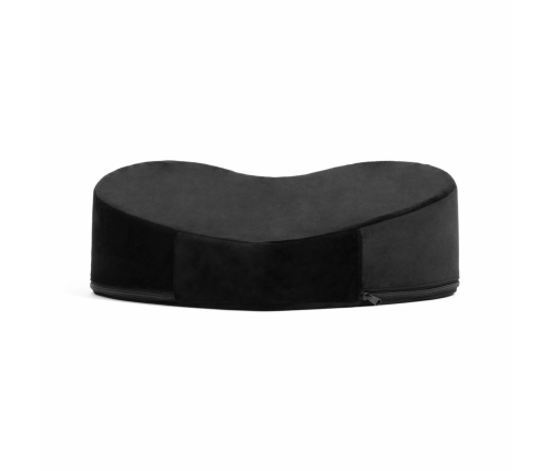Bedroom Fantasies Heart-Shaped Positioning Pillow Black Soft Support