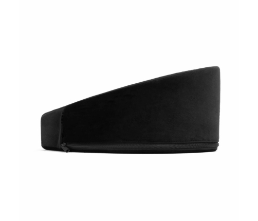 Bedroom Fantasies Heart-Shaped Positioning Pillow Black Soft Support