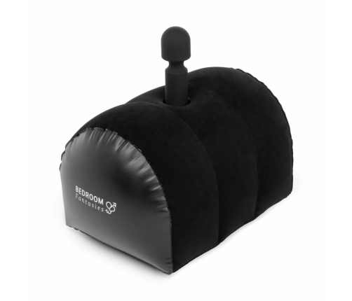 Bedroom Fantasies Straddler Inflatable Support Pillow Black Ergonomic