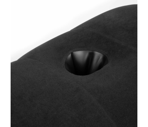 Bedroom Fantasies Straddler Inflatable Support Pillow Black Ergonomic