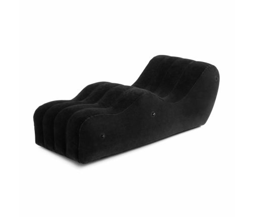 Bedroom Fantasies The Lounger Inflatable Support Bench Black Ergonomic