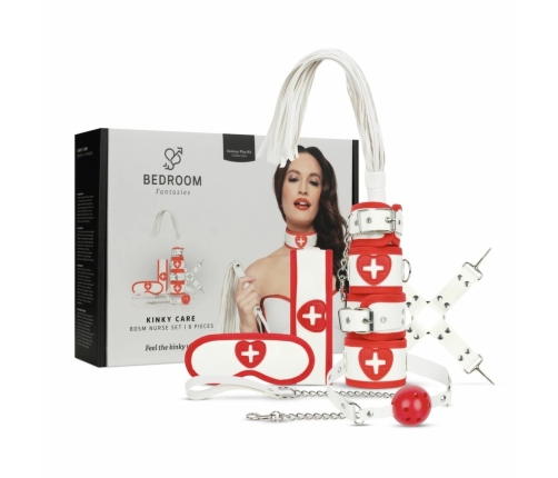 Bedroom Fantasies Kinky Care 8-Piece Medical Roleplay Costume Set