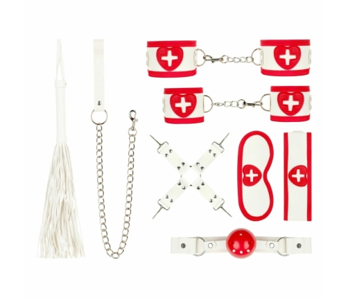 Bedroom Fantasies Kinky Care 8-Piece Medical Roleplay Costume Set