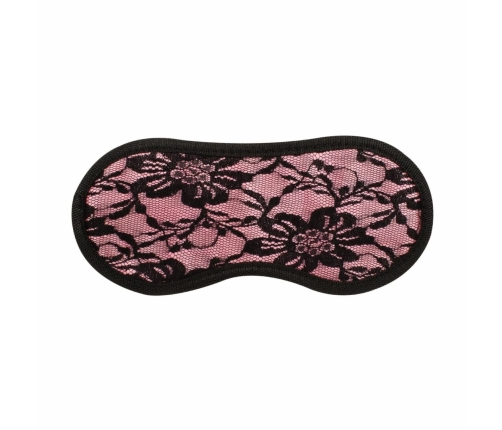Bedroom Fantasies Bound by Lace 8-Piece Restraint Set Pink