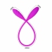 Pretty Love Snaky Vibe Flexible Dual-End Silicone Vibrator, 7 Modes