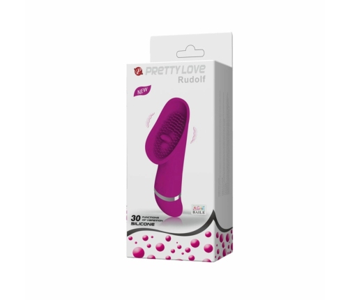 Rudolf Multi-Function Stimulating Device 30 Modes Silicone Red