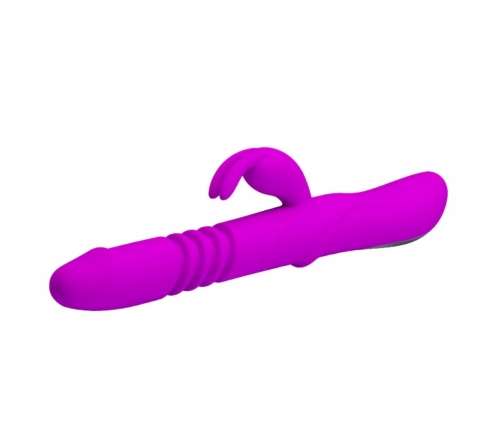 Pretty Love Ward Rotating & Thrusting Multi-Function Silicone Device